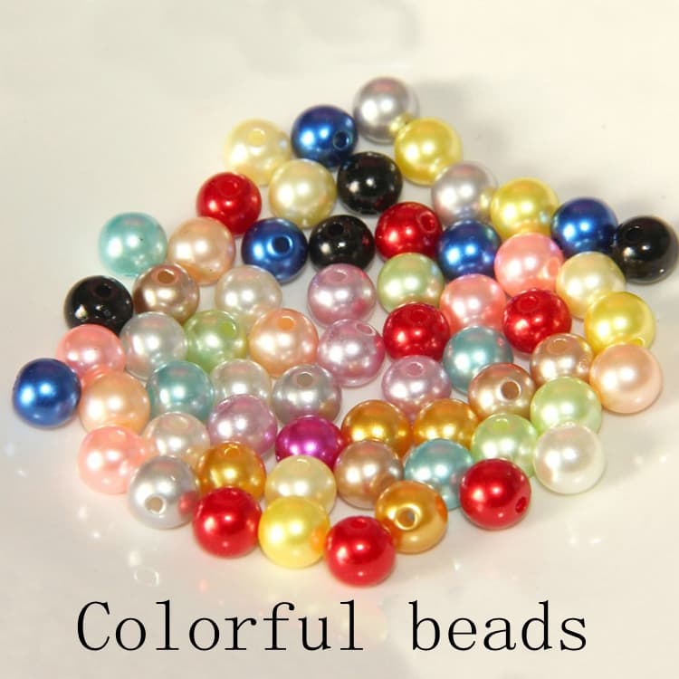 ABS Colorful Beads_Imitation Pearl Beads_ necklace pendants